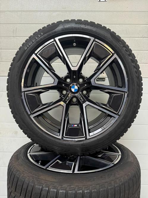 DEMO 18’’ BMW i4 g20 g21 g26  VELGEN WINTERBANDEN ORIG SET T, Auto-onderdelen, Banden en Velgen, Banden en Velgen, Winterbanden