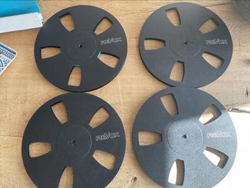 4 Revox 26 cm spoelen reels beschikbaar voor biedingen