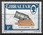 Gibraltar 1987 - Yvert 536 - Kanonnen - 1 p. (ST), Verzenden, Overige landen, Gestempeld