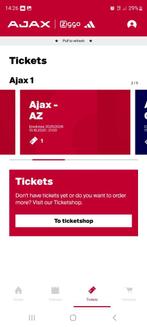 1x AJAX - az (427), Losse kaart, Eén persoon, Oktober