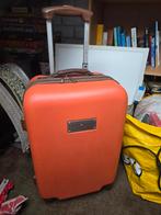 Tommy Hilfiger handbagage trolley - oranje, Wieltjes, Hard kunststof, Minder dan 50 cm, Ophalen of Verzenden