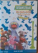 Sesamstraat 10 dvd box zie foto.pakket 454, Alle leeftijden, Ophalen of Verzenden, Zo goed als nieuw, Tv fictie
