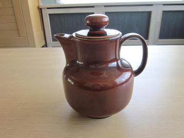 Colditz GDR bruin koffiepotje D8cm M12,5cm O7,5cm H17cm beschikbaar voor biedingen