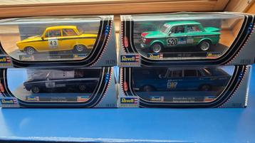 4x Revell model racing auto's nieuw in ovp.  beschikbaar voor biedingen
