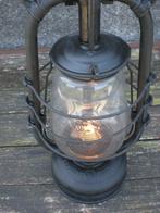 D.R. Patent FEUERHAND zeer oude stormlamp stallamp olielamp., Ophalen of Verzenden