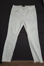 Only Carmakoma 44  46 witte jeans slimfit rafel zoom, Ophalen of Verzenden, Zo goed als nieuw, Maat 46/48 (XL) of groter, Wit