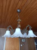 Antieke/vintage hanglamp/kroonluchter met 5 lampen, Ophalen