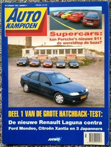 AK: Renault Laguna, Ford Mondeo, Porsche 911, Alpine A610 beschikbaar voor biedingen