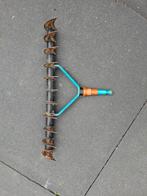 Gardena verticuteer hark opzetstuk, Tuin en Terras, Hand-tuingereedschap, Ophalen of Verzenden, Gebruikt, Hark