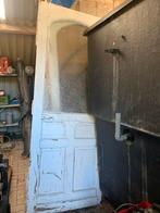 Oude Buitendeur met Glas, Gebruikt, 80 tot 100 cm, Ophalen of Verzenden, 200 tot 215 cm