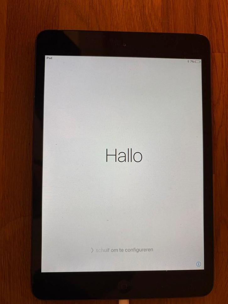 Apple iPad Mini (2012) - Model A1432, Computers en Software, Apple iPads, Gebruikt, Apple iPad Mini, Wi-Fi, 8 inch, 16 GB, Wit