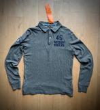 SuperDry ( polo ) trui met mooie details M grijs, Kleding | Heren, Polo's, Maat 48/50 (M), SuperDry Super Dry, Ophalen of Verzenden