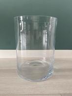 Grote glazen vaas, Gebruikt, Overige kleuren, Ophalen of Verzenden, Glas