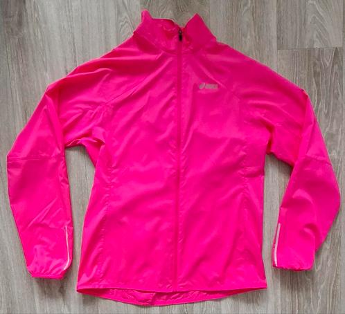 Asics roze dunne hardloop of trainings jas maat l, Kleding | Dames, Sportkleding, Zo goed als nieuw, Hardlopen of Fietsen, Maat 42/44 (L)