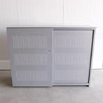 Voortman schuifdeurkast, 160x50x122cm (bxdxh) Grijs, Gebruikt, -, 100 tot 150 cm, -