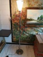 GROTE STAANDE LAMP HOLLYWOOD REGENCY 180 CM ZILVER/GOUD, Antiek en Kunst, Ophalen