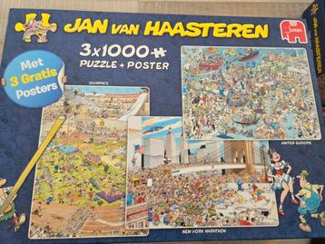 Jan van Haasteren 3x1000  beschikbaar voor biedingen