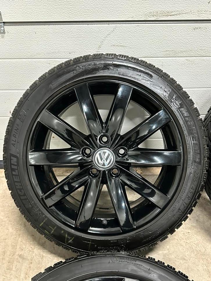 17” INCH VOLKSWAGEN PORTO VELGEN PASSAT GOLF WINTERSER 5X112, Auto-onderdelen, Banden en Velgen, Ophalen of Verzenden