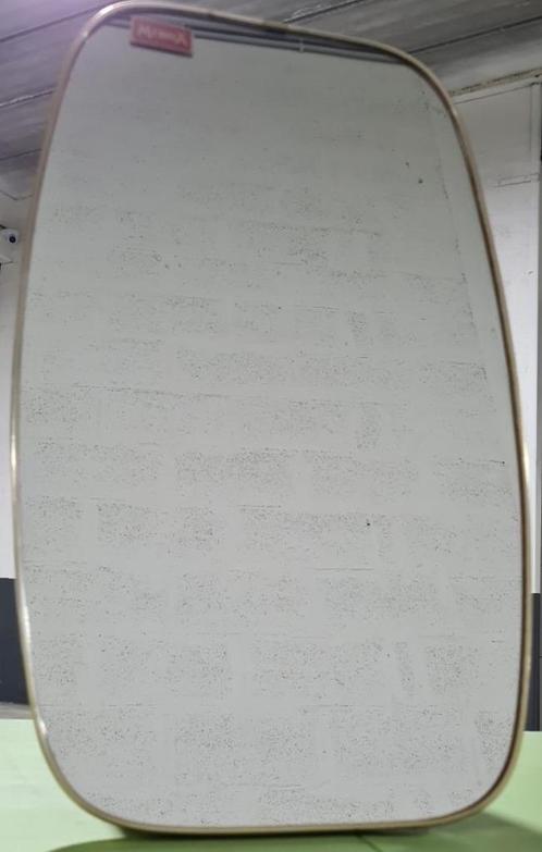 Mirox spiegel, vintage, jaren zeventig, 44 x 25 cm., Huis en Inrichting, Woonaccessoires | Spiegels, Gebruikt, Minder dan 50 cm