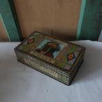 Wascana sigarenblik Sigarenfabriek Kampen blik origineel, Ophalen of Verzenden, Gebruikt, Tabaksdoos of Verpakking