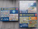 3x combidoos Jan van Haasteren NIEUW, Ophalen of Verzenden, 500 t/m 1500 stukjes, Nieuw, Legpuzzel