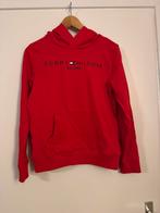 Mooie rode trui Hoodie van Tommy Hilfiger maat 152, Ophalen of Verzenden, Zo goed als nieuw