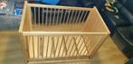 Massief blank houten kinderledikant 128cm x 70cm x 85cm, Ophalen, Gebruikt, Ledikant