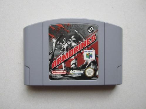 Armorines N64 Nintendo 64, Spelcomputers en Games, Games | Nintendo 64, Avontuur en Actie, 1 speler, Vanaf 3 jaar, Ophalen of Verzenden