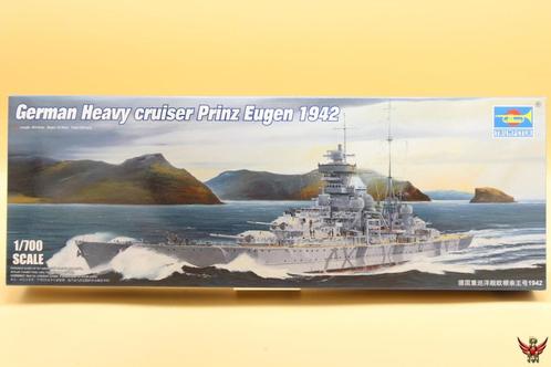 ROWASP | Trumpeter 1/700 German Heavy cruiser Prinz Eugen, Hobby en Vrije tijd, Modelbouw | Boten en Schepen, Nieuw, 1:200 of kleiner