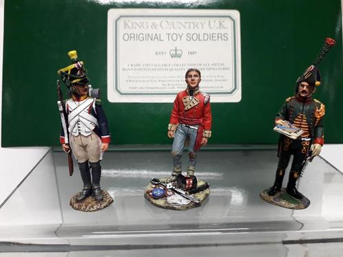 TINNEN SOLDATEN SET NA 29 uit NAPOLEON WAR serie van K&C, Verzamelen, Militaria | Algemeen, Miniatuur of Beeldje, Ophalen of Verzenden