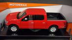 Ford F150 Lariat Crew Cab 2019 1:27 Motormax Pol, Hobby en Vrije tijd, Modelauto's | 1:24, Ophalen of Verzenden, Nieuw