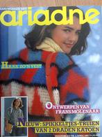 Ariadne april nr. 4 / 1982, Verzenden, Zo goed als nieuw, Breien of Haken, Patroon of Boek