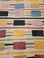 Handgeweven oosterse wollen kelim 127x79, Info@SlatsAntiek.nl, 100 tot 150 cm, Vof Slats Antiek, Crème