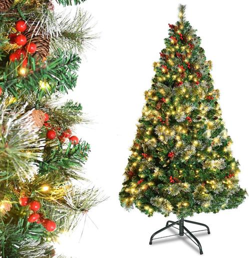 Kerstboom 210cm 986 Takken 460 Vaste LED's 8 Funkties. Nieuw, Diversen, Kerst, Nieuw, Ophalen of Verzenden