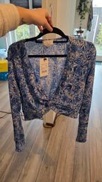 Nieuwe blauwe witte cotton club trui lange vlindermouw, Blauw, Maat 46/48 (XL) of groter, Nieuw, Ophalen of Verzenden