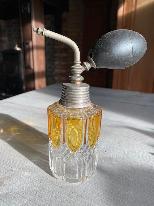 Val Saint Lambert kristallen parfumfles, Antiek en Kunst, Antiek | Glas en Kristal, Ophalen of Verzenden