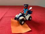 Playmobil politie quad, Ophalen of Verzenden, Zo goed als nieuw