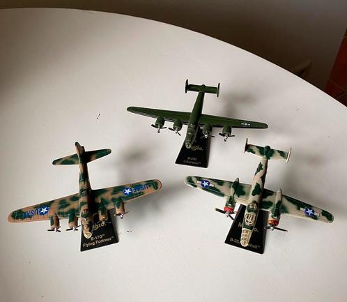 Maisto schaalmodel metaal vliegtuig WW2 set van 3, Hobby en Vrije tijd, Modelbouw | Vliegtuigen en Helikopters, Zo goed als nieuw