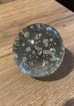 Glazen bol met luchtbellen, Antiek en Kunst, Antiek | Glas en Kristal, Ophalen of Verzenden