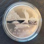 Canada - 50 Dollars 2015 - Bever, Ophalen of Verzenden, Noord-Amerika, Losse munt, Zilver