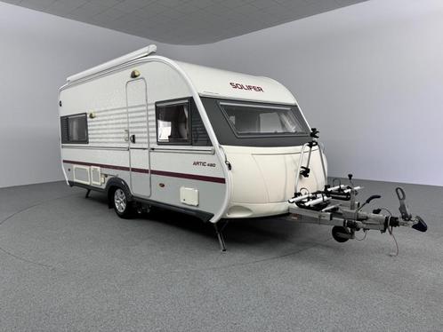 Solifer Artic 480 Cassetteluifel Mover Luifel, Caravans en Kamperen, Caravans, Bedrijf, Overige, Solifer, Vast bed, 4 tot 5 meter