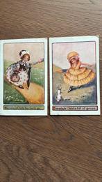 Het dinsdag en het donderdag kind. Mooi geklede meisjes., Ophalen of Verzenden, Voor 1920, Kinderen