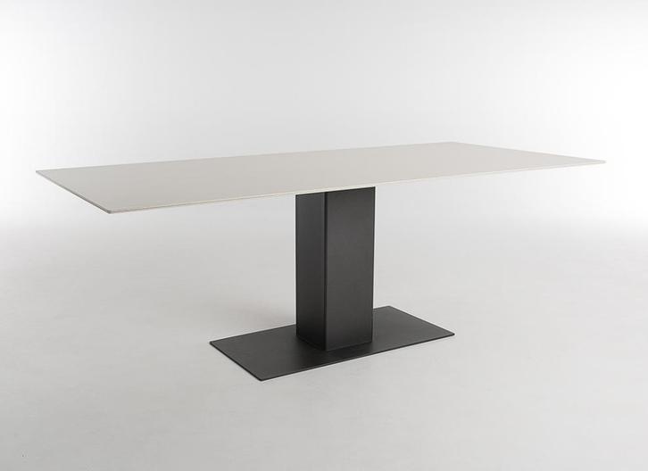 Keramiek eettafel Bert Plantagie Shelter eet tafel 180*100, Huis en Inrichting, Tafels | Eettafels, Zo goed als nieuw, 50 tot 100 cm