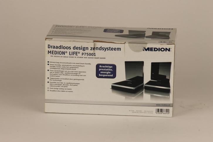 Draadloos design zendsysteem Medion T75001, Audio, Tv en Foto, Televisie-accessoires, Nieuw, Ophalen of Verzenden