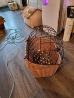 Honden fietsmand stuur, Fietsen en Brommers, Ophalen of Verzenden, Zo goed als nieuw