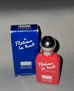 Volle parfum miniatuur - Johnny Hallyday retiens + doosje, Ophalen of Verzenden, Zo goed als nieuw, Miniatuur, Gevuld