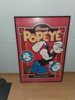 Popeye poster met lijst, Antiek en Kunst, Ophalen