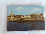 ansichtkaart lekkerkerk rivierzijde, Verzamelen, Ansichtkaarten | Nederland, Ophalen of Verzenden, 1960 tot 1980, Gelopen, Zuid-Holland