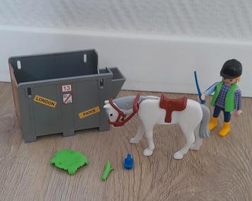 Playmobil 4316 Paardenstal met Ruiter en Paard beschikbaar voor biedingen