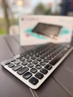 Logitech K811 Bluetooth Toetsenbord -Mac, iPad, iPhone +doos, Multimediatoetsen, Logitech, Ophalen of Verzenden, Zo goed als nieuw